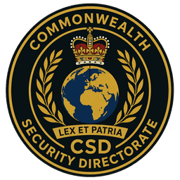 Commonwealth Security Directorate seal